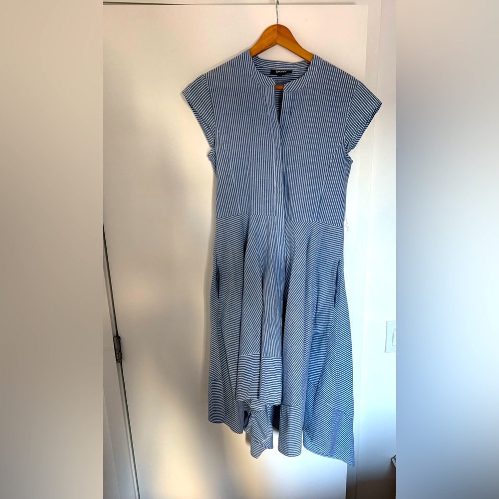 DKNY Casual Striped Dress – Size 4